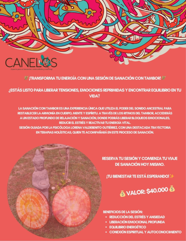 "Sesión de Sanación con Tambor"