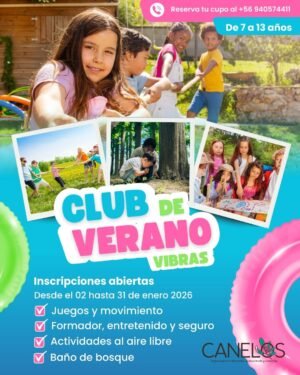 Club de verano "vibras" 2026